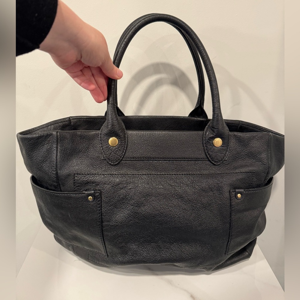MARC by Marc Jacobs Black Leather Tote Bag - Picture 8 of 13